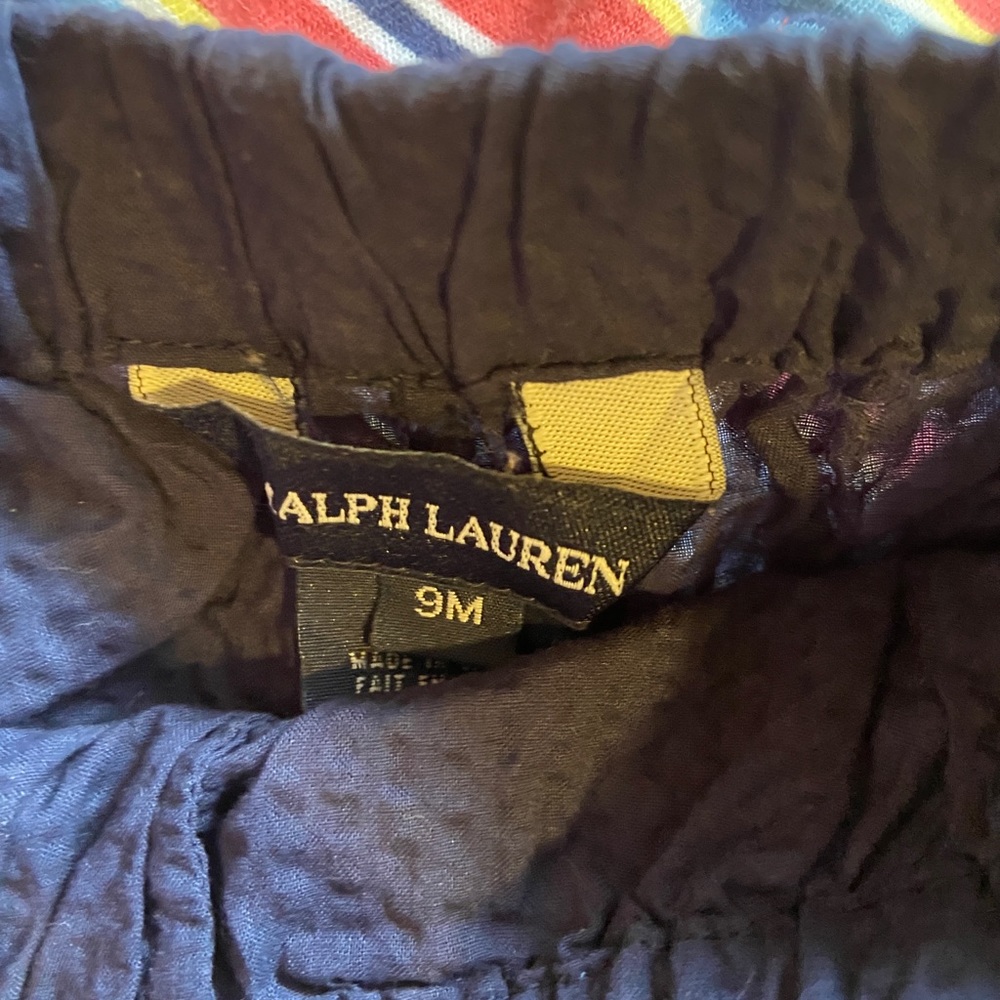 Infants 2 pc shirt with bloomers by Ralph Lauren